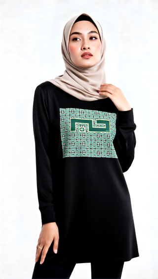 Love Muslimah Top – Verse Long Sleeve