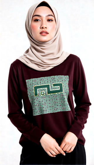 Love Muslimah Top – Verse Long Sleeve